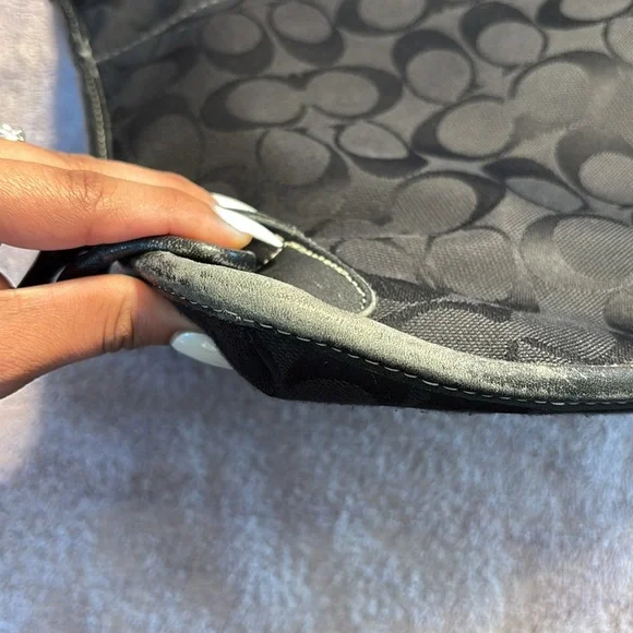 Coach Black Backpack Sleek Minimalist Design - Picture 13 of 14